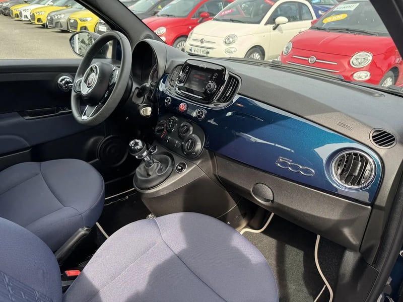 Photo de la voiture FIAT 500 SERIE 9 EURO 6D-FULL 1.0 70 ch Hybride BSG S/S Cult